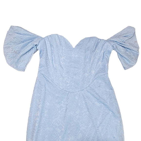 Hello Molly Linking Up Lace Midi Dress Large US 8 NWT - Picture 5 of 14